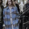 Ellie Brannock The Watcher Isabel Gravitt Plaid Coat