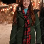 Falling for Christmas Sierra Belmont Green Jacket