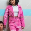 Heartbreak High Amerie Wadia Pink Jacket