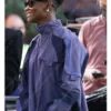 Letitia Wright Purple Jacket