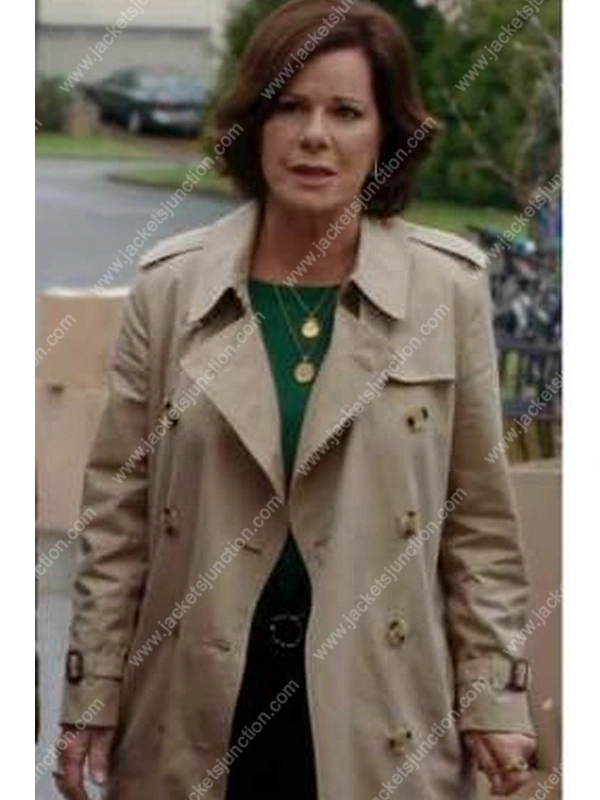 Marcia Gay Harden Trench Coat