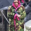 Nic Am I Being Unreasonable Daisy May Cooper Camouflage Coat