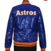 Houston Astros Sequin Blue Jacket