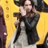 She Said 2022 Jodi Kantor Leather Jacket