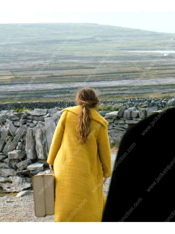 The Banshees of Inisherin Kerry Condon Yellow Coat