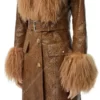 The Bishop Red Notice Gal Gadot Fur Coat