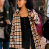 The Curse Of Bridge Hollow Sydney Plaid Coat