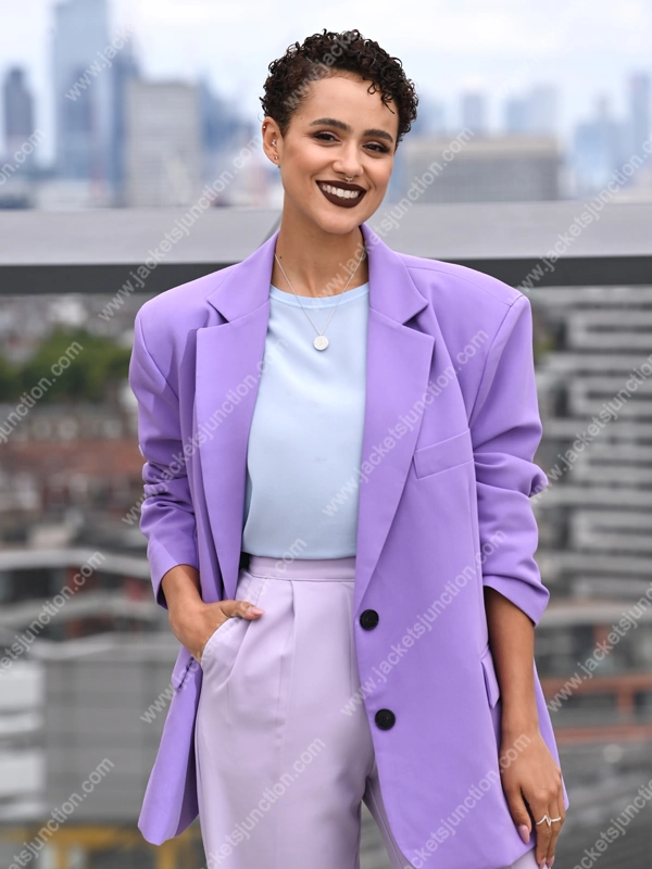 The Invitation 2022 Evie Purple Blazer