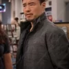 Timmy Blockbuster 2022 Randall Park Gray Jacket