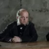 Toby Jones The Wonder Dr. McBrearty Black Trench Coat