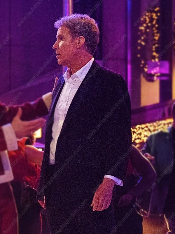 Will Ferrell Spirited 2022 Present Black Blazer Coat