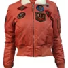 Womens Top Gun B-15 Flight Bomber Jacket