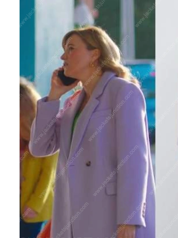 Alexa Crowe My Life Is Murder Lucy Lawless Purple Coat