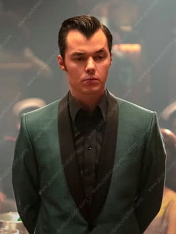 Alfred Pennyworth Jack Bannon Blue Blazer