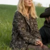 Yellowstone S05 Beth Dutton Floral Blazer Jacket