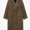 Blockbuster Percy Plaid Trench Coat