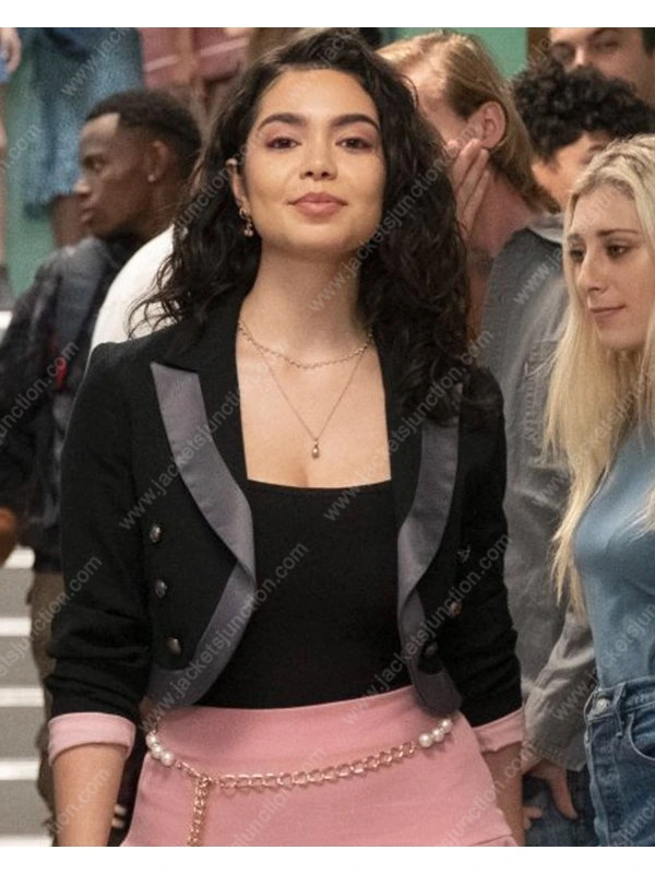 Capri Cropped Tuxedo Jacket