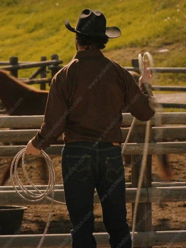 Dutton Ranch Yellowstone Brown Shirt