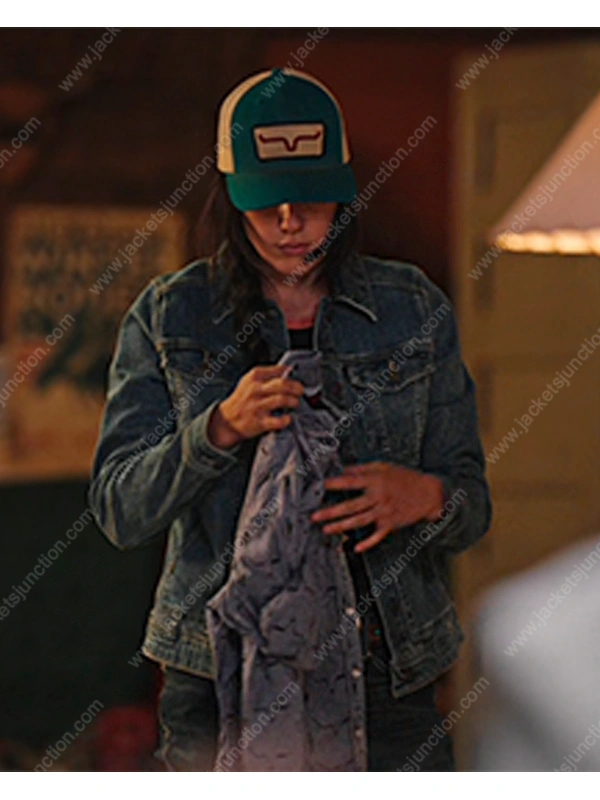 Eden BrolinYellowstone Blue Denim Jacket