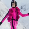 Falling for Christmas Sierra Belmont Pink Vest