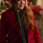 Falling for Christmas Sierra Belmont Red Coat