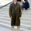 Gossip Girl S02 Max Wolfe Green Coat