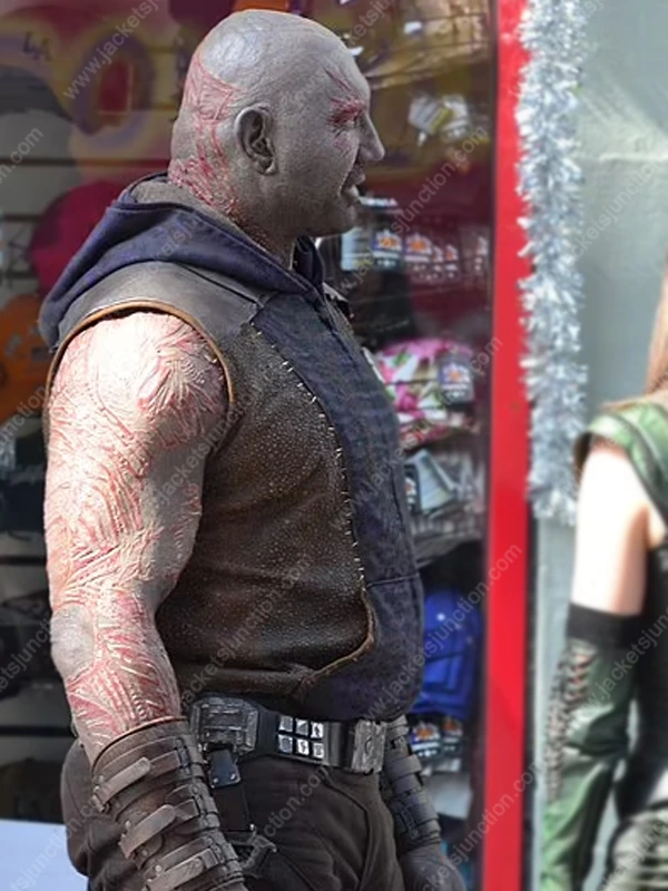 Guardians Of The Galaxy Holiday Special Drax Leather Vest