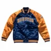 Houston Astros Blue And Orange Bomber Jacket