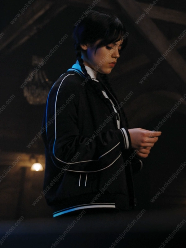 Jenna Ortega Wednesday Bomber Jacket