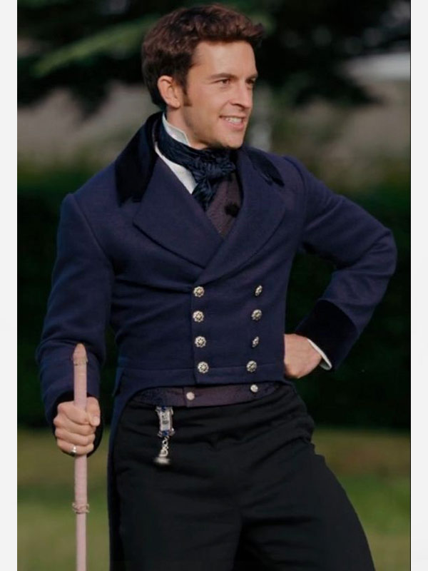 Jonathan Bailey Blue Tailcoat