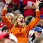 Kate Upton Orange Sweatshirt