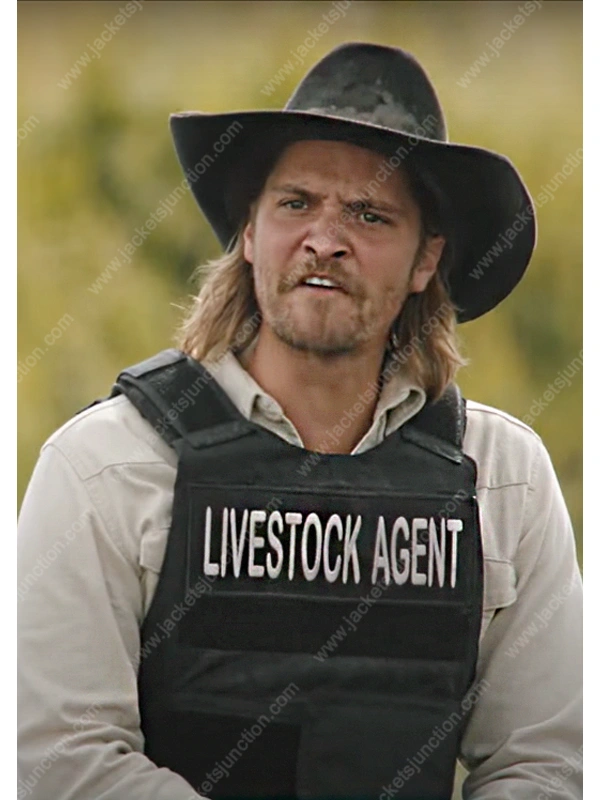 Livestock Agent Yellowstone Black Vest