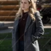 Manifest S04 Melissa Roxburgh Grey Coat