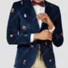 Mens Christmas Blazer Tuxedo