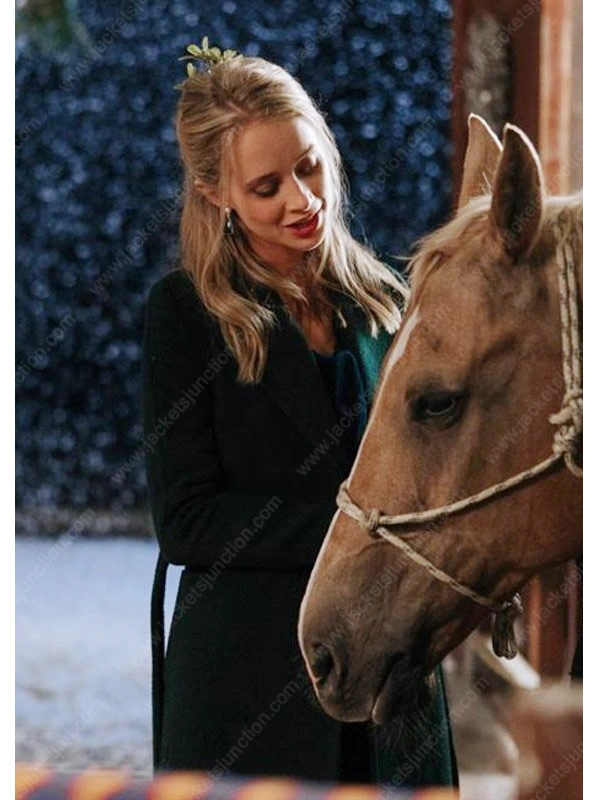 Mistletoe Ranch Aimee Tremblay Green Coat