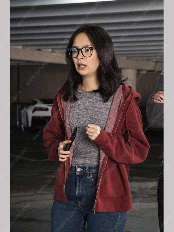 Mythic Quest Charlotte Nicdao Maroon Hoodie