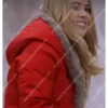 Natalie Hall Red Coat