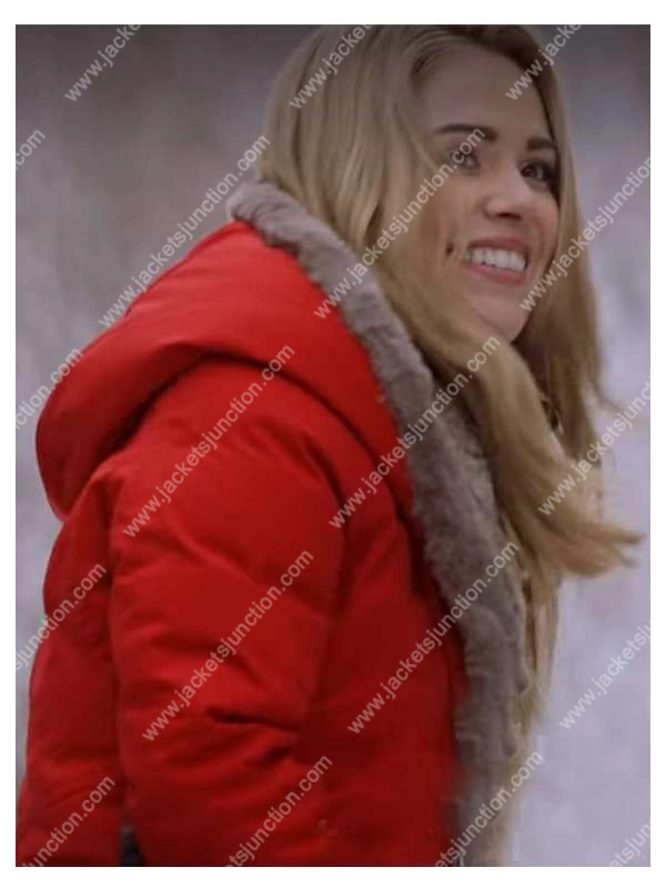 Natalie Hall Red Coat