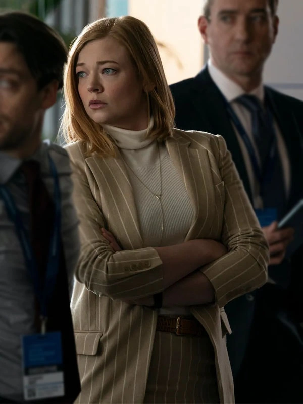 Sarah Snook Blazer Coat 