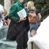 Spirited Will Ferrell Green Coat