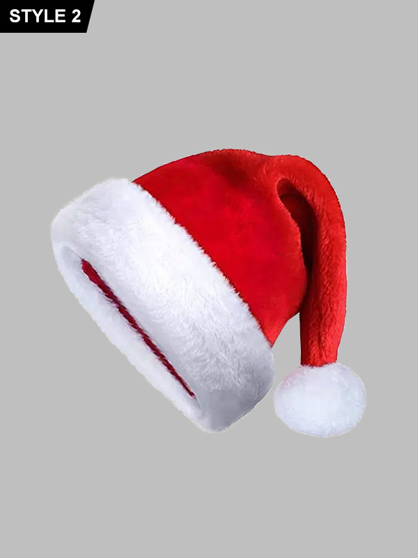 The Christmas Chronicles Santa TRed Fur Hat