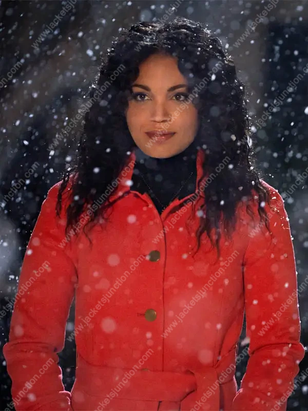 Barrett Doss The Noel Diary Rachel Red Coat - Jackets Junction