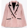 The Watcher Karen Calhoun Pink Blazer