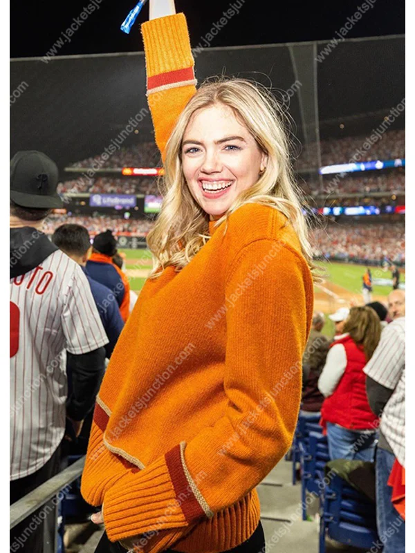 Kate Upton Astros Victory Parade Jacket - Jackets Junction