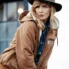 Yellowstone Beth Dutton Brown Bomber Jacket