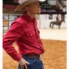  Yellowstone Jimmy Hurdstrom Red Shirt