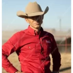 Yellowstone Jimmy Hurdstrom Red Shirt