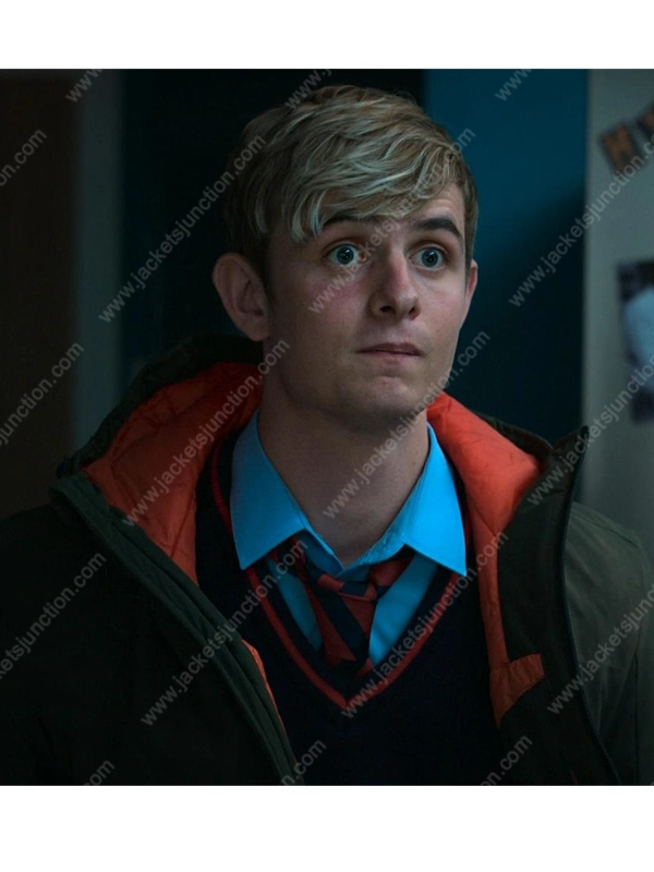 Alex Rider S02 Otto Farrant Green Jacket