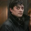 Aneurin Barnard Black Trench Coat