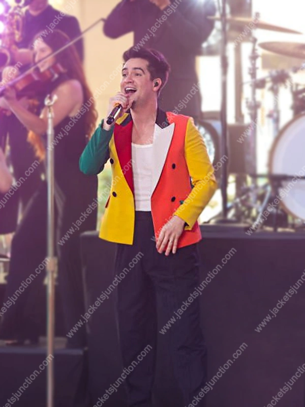 Brendon Urie Multicolor Blazer